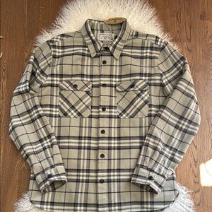 Freenote cloth- Black and Gray Plaid Benson- Shirt